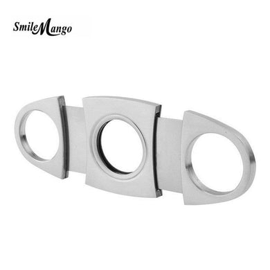 Free shipping cigar cutter brand new stainless steel metal