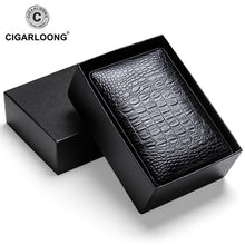 Load image into Gallery viewer, Cigar Case Humidor For 4 Cigars Cedar