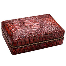 Load image into Gallery viewer, Cigar Case Humidor For 4 Cigars Cedar