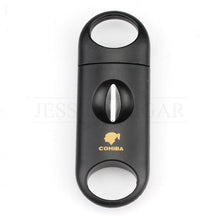 Load image into Gallery viewer, COHIBA Plastic V Cut Stainless Steel Blade Cigar Cutter