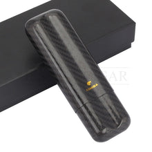 Load image into Gallery viewer, COHIBA Black Carbon Fiber Gloss Cigar Case Box 3