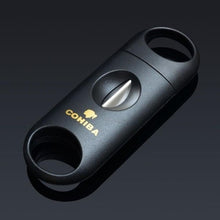 Load image into Gallery viewer, COHIBA Metal V Shaped Blade Plastic Cigar Cutter