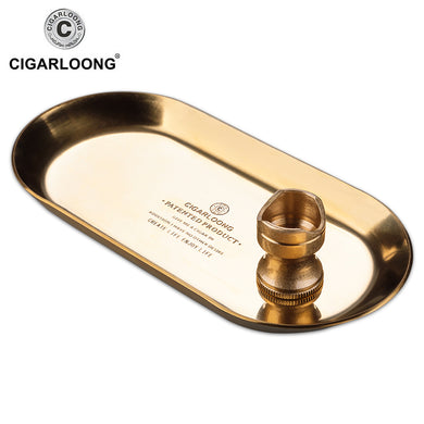 European bronze simple practical portable cigar tray