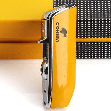 COHIBA Mini Pocket Cigar Lighter Metal Windproof 3